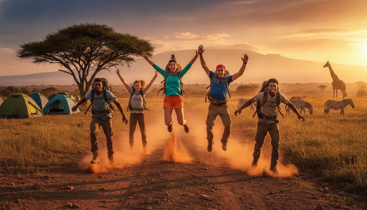 Self-Launched Kilimanjaro Marangu Route & Serengeti Adventure
