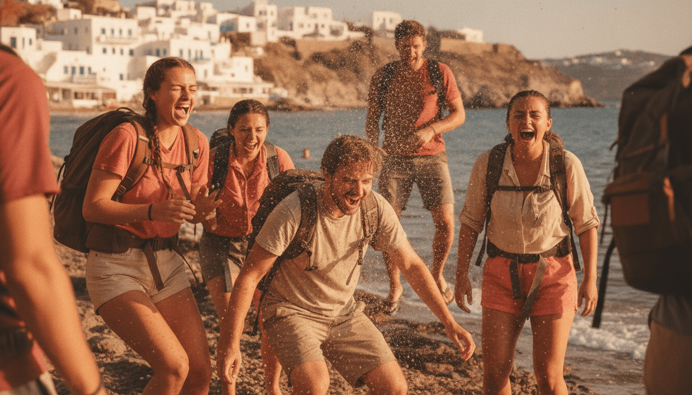 Self-Launched Escape to Mykonos, 3 Days