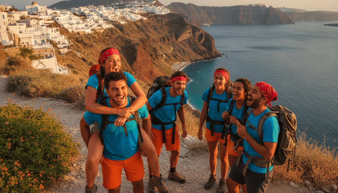 Greek Islands (Santorini, Naxos, Paros)