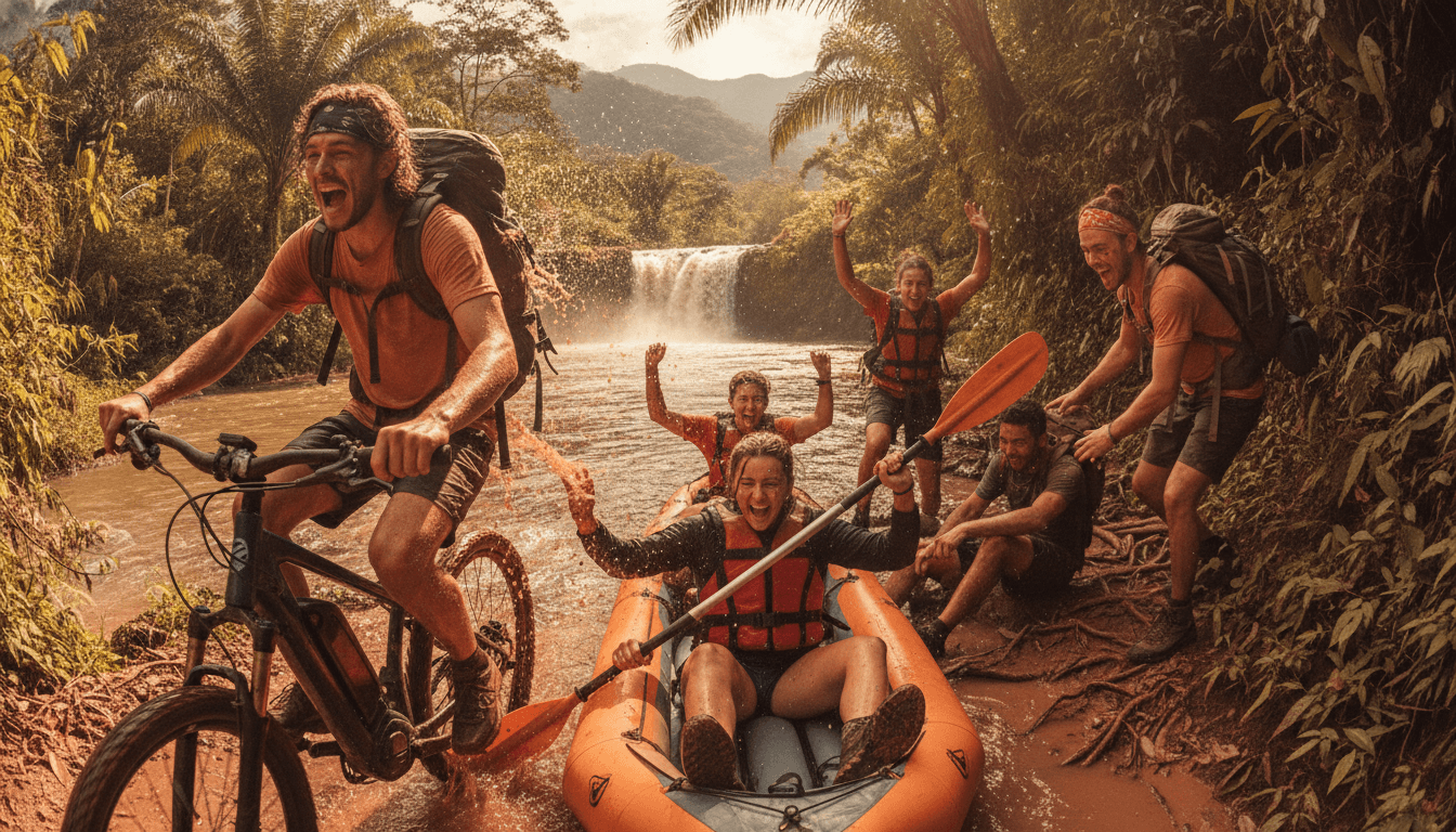 Hike, E-Bike & Paddle 250km Across Costa Rica — Self-Launched