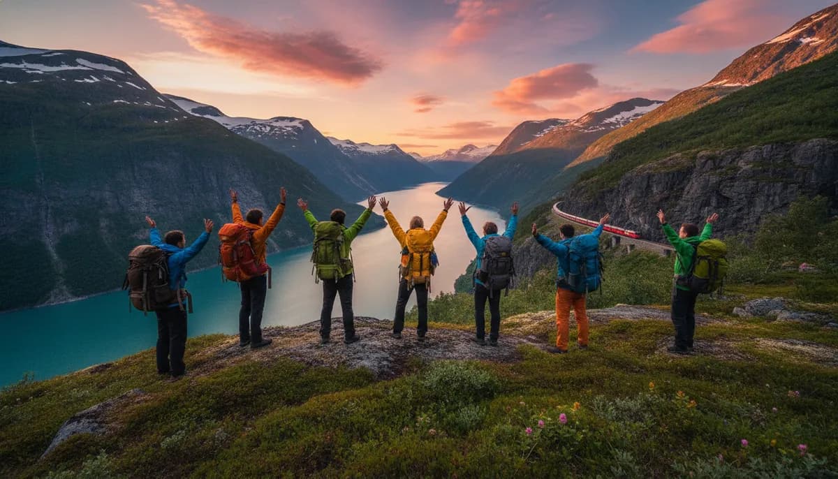 Arctic Circle and Fjords by Rail — Self-Launched