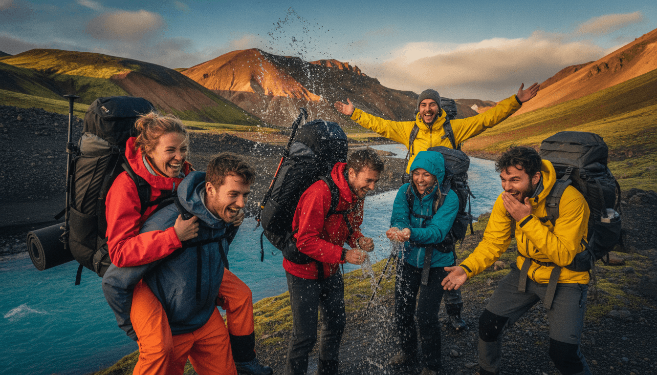 Self-Launched Laugavegur Trail Hut-to-Hut Trek in Iceland