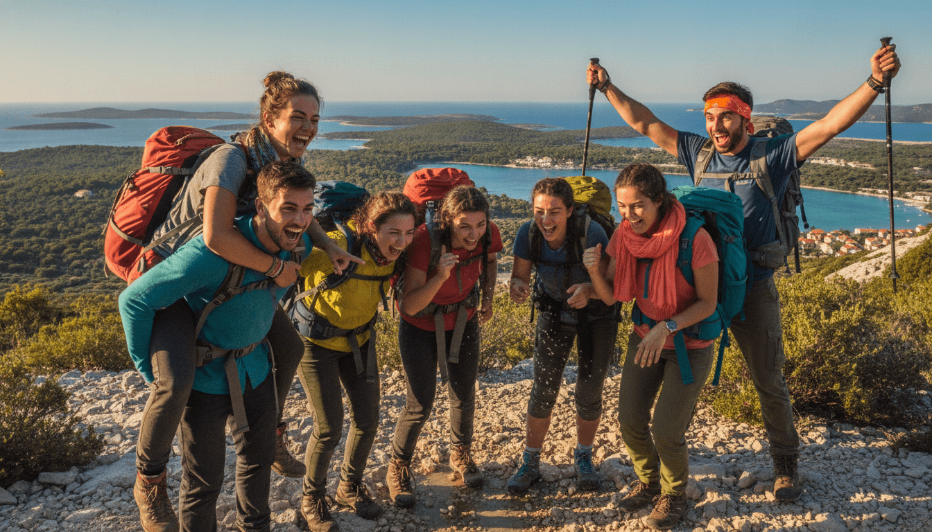 Self-Launched: Walking North Croatia's Islands & Lakes