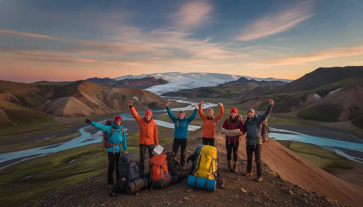 Self-Launched Laugavegur Trail: Camping Edition (Iceland)