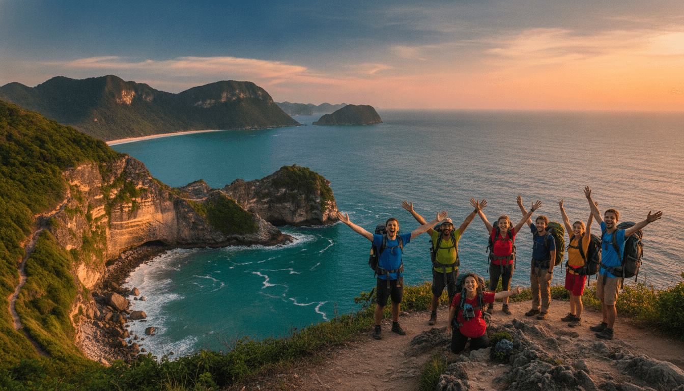 Self-Launched Coast to Caves Adventure in Vietnam