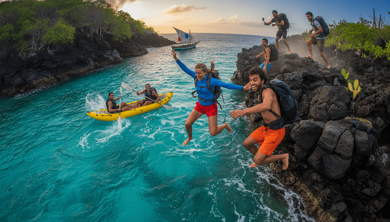 Self-Launched Galápagos North & Central Island Adventure