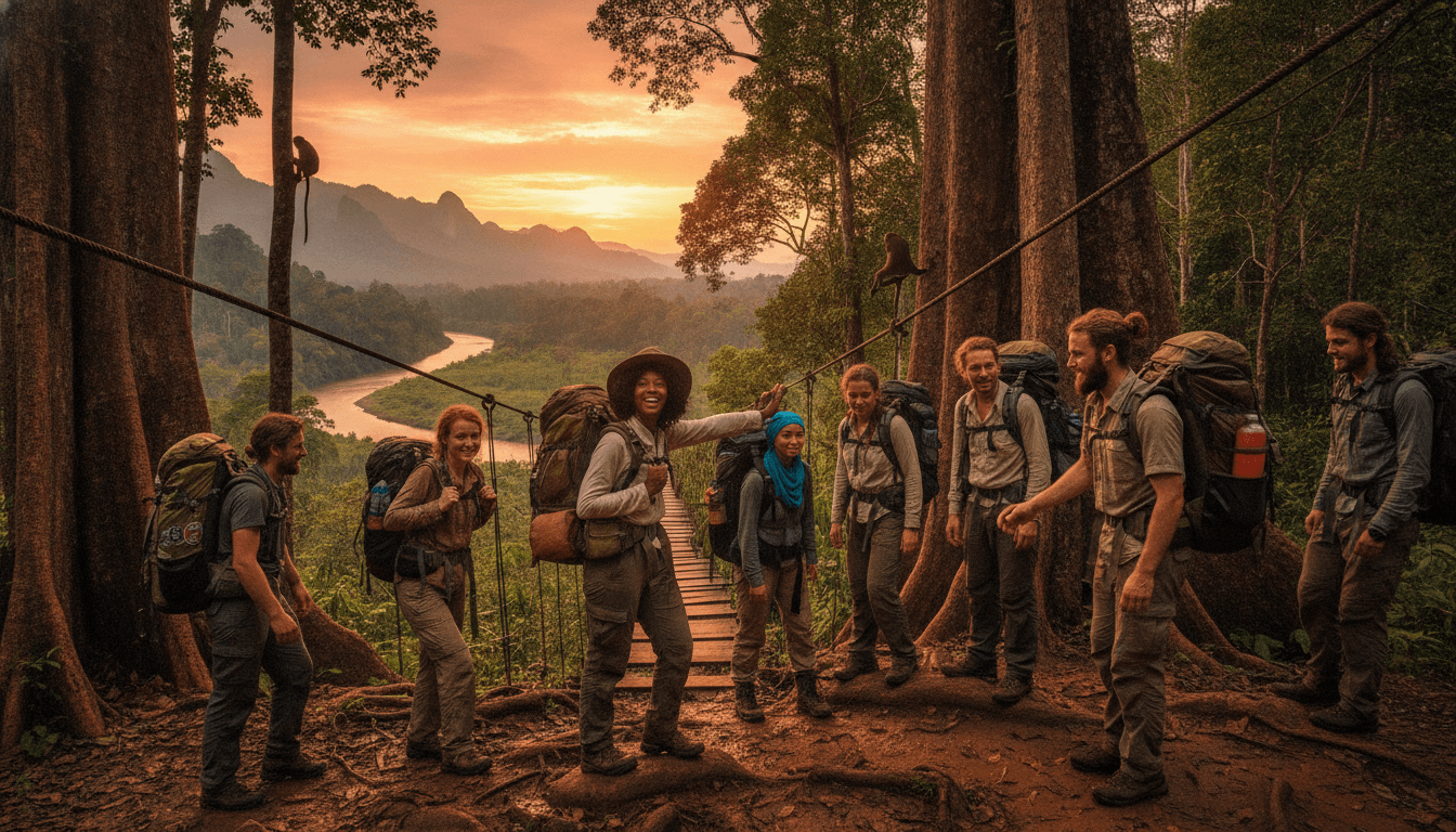 Self-Launched Wildlife Adventure in Borneo