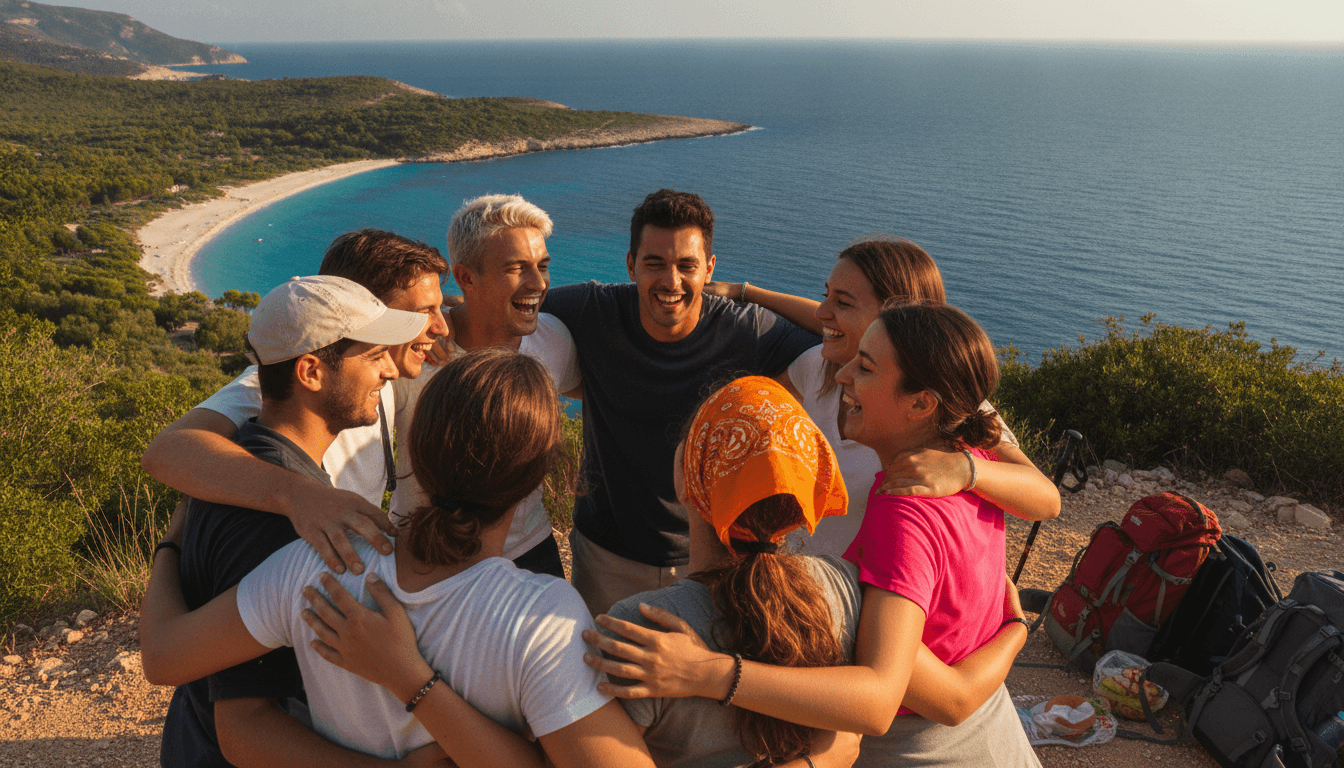 Self-Launched Coastal Hiking on the Albanian Riviera