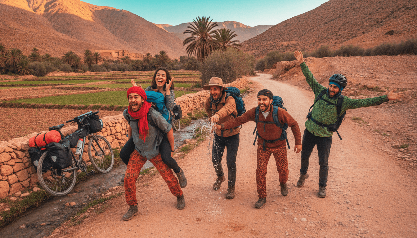 Cycle the Backroads of Morocco: Self-Launched