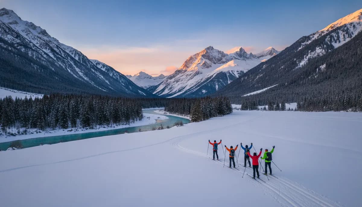 Self-Launched Cross-Country Skiing in Leutasch & Seefeld, Austria