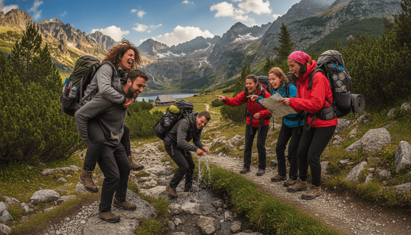 Self-Launched Hut-to-Hut Trekking in Poland's Tatra Mountains