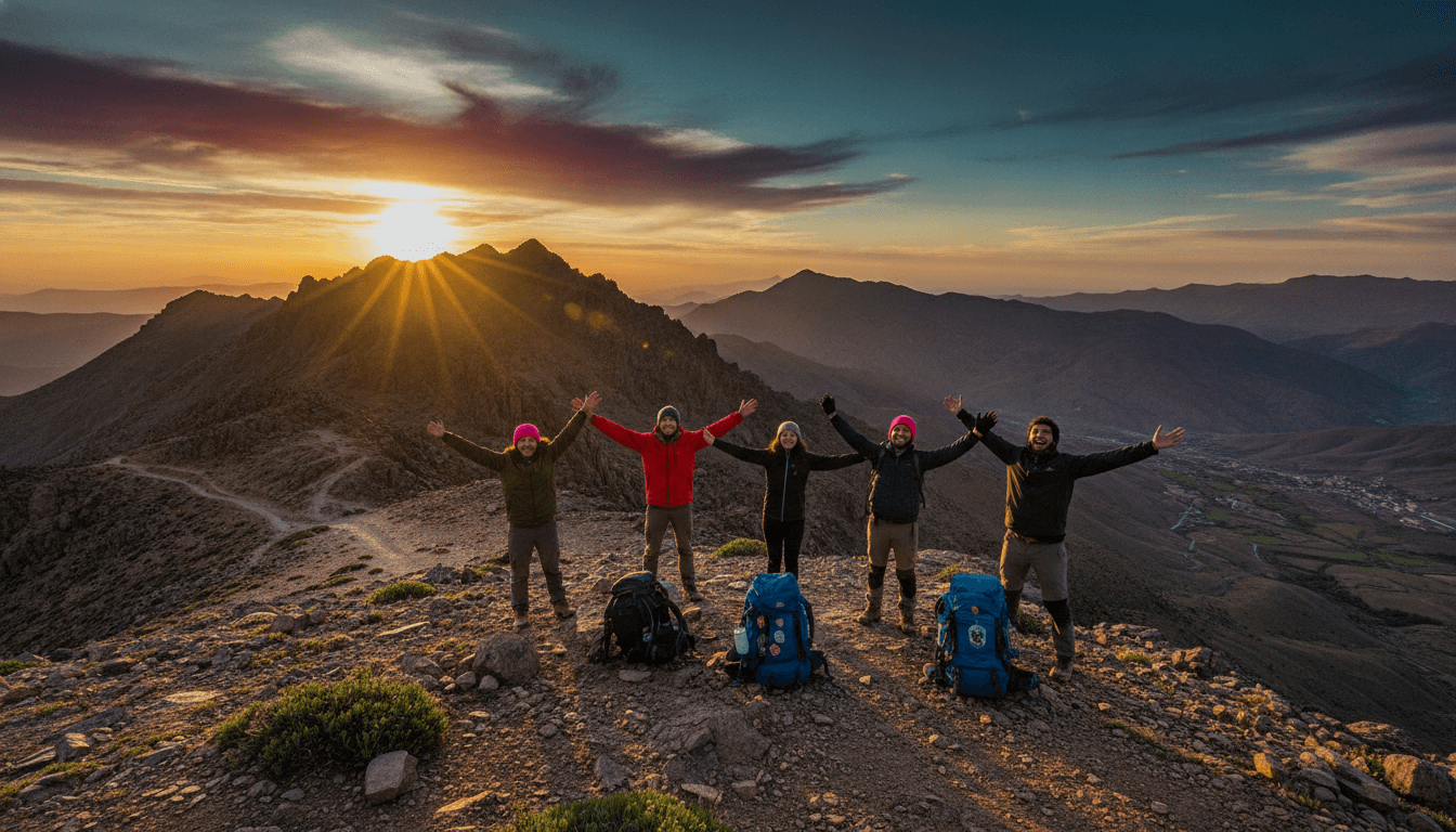 Climb Mount Toubkal (4167m) — Self-Launched in a Week