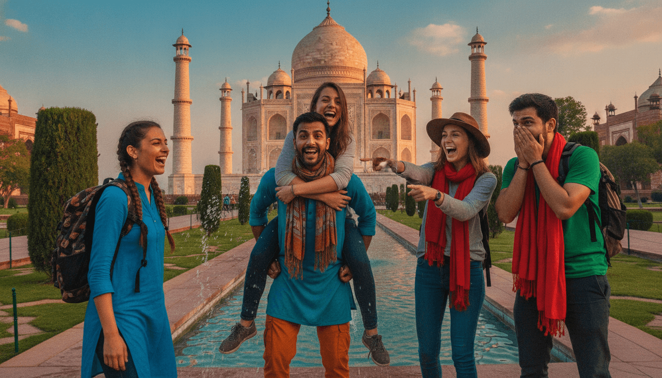 Self-Launched Sunrise Taj Mahal Day Trip from Delhi