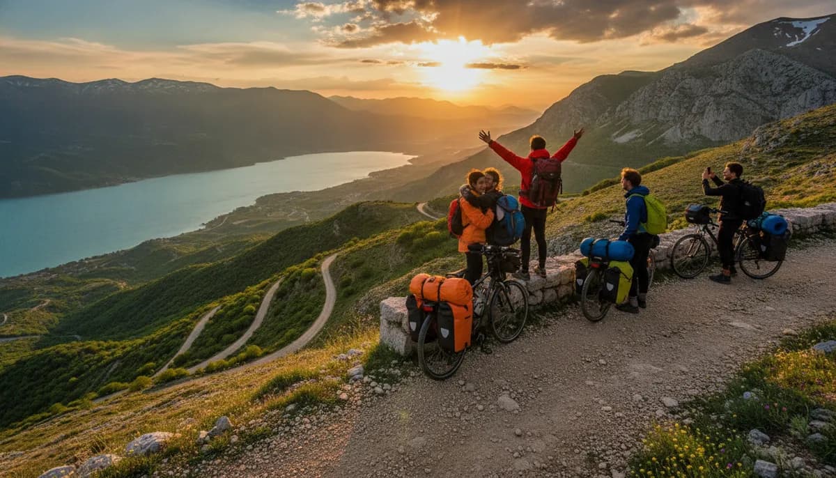 Self-Launched Cycling in Albania: Pogradec to Vlorë