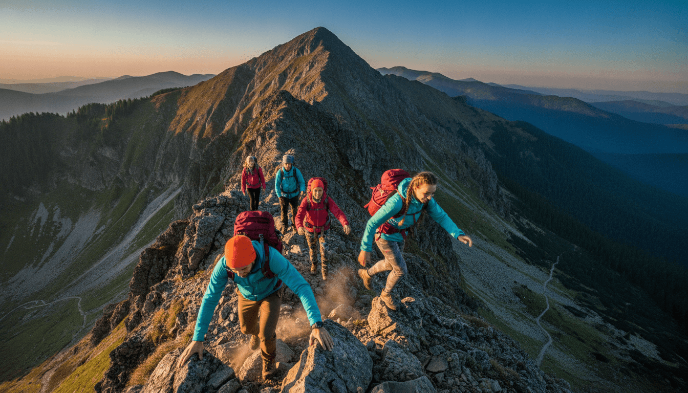 Self-Launched Summits of the Transylvanian Alps