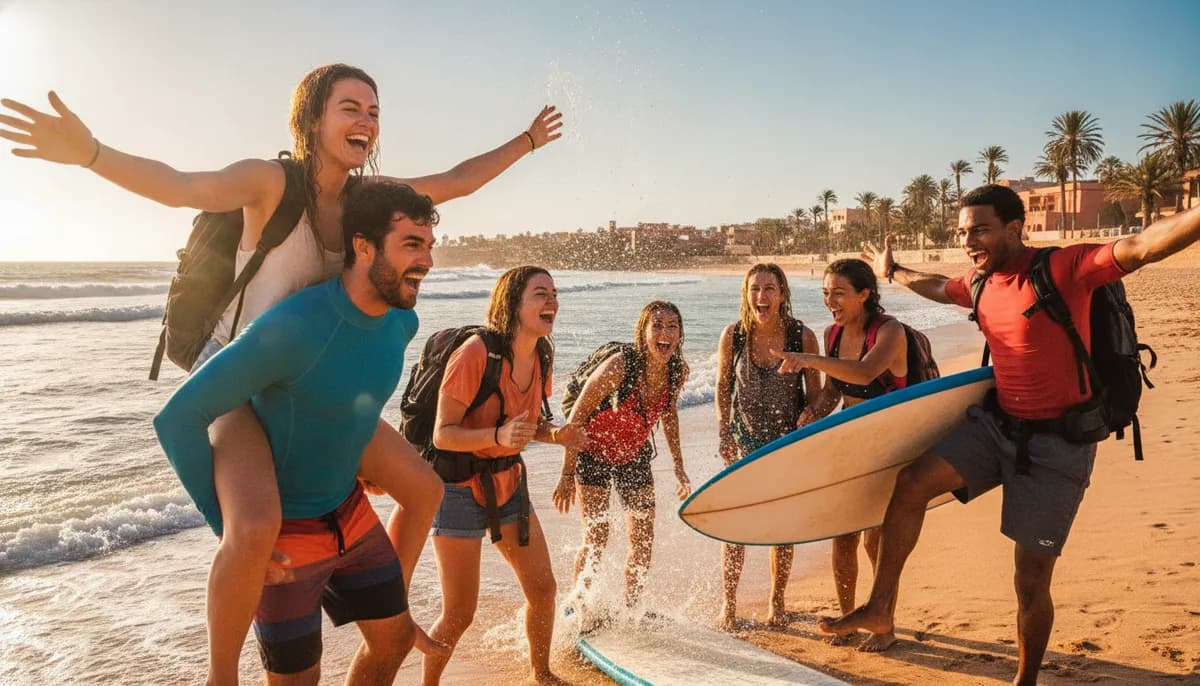 Learn to Surf in Morocco: Self-Launched Week in Taghazout Bay