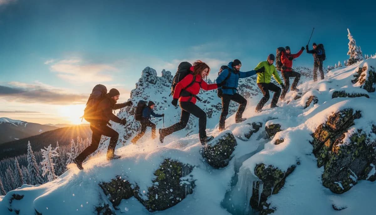 Hike Romania's Carpathian Mountains in Winter (Self-Launched)