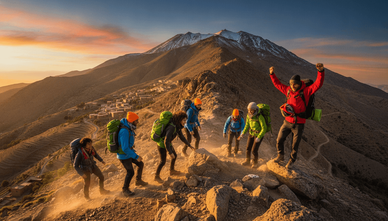 Climb Mount Toubkal (4167m) in a Weekend – Self-Launched