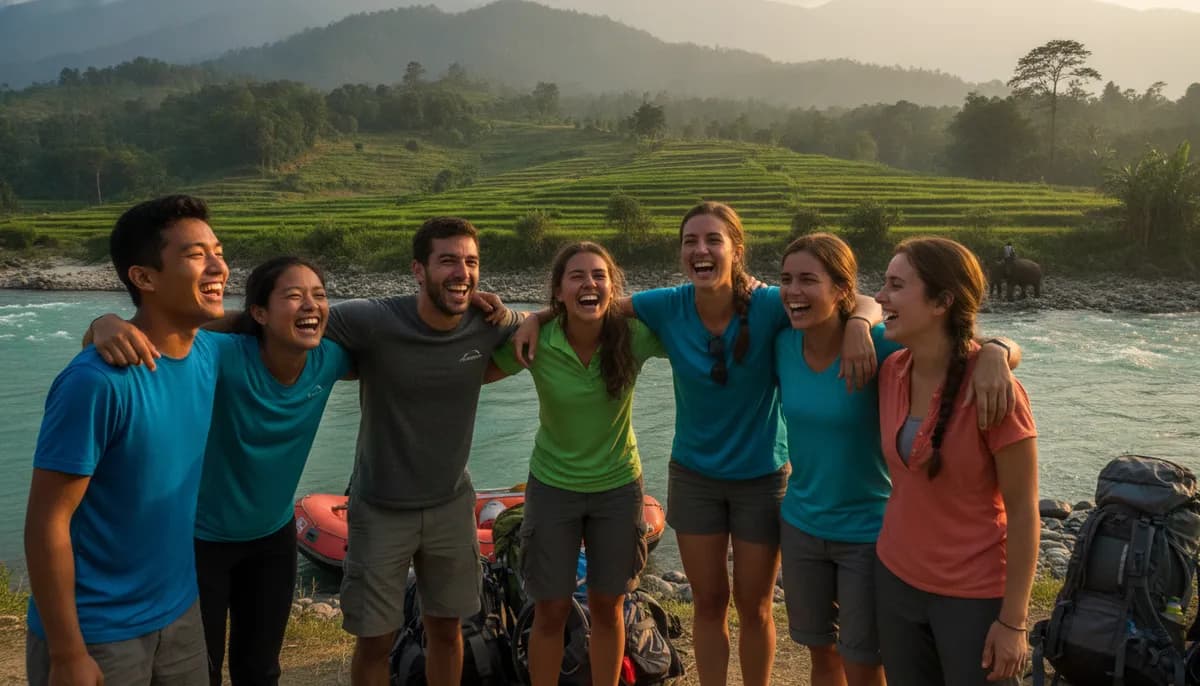Annapurna Foothills, Seti Rafting & Chitwan Safari — Self-Launched