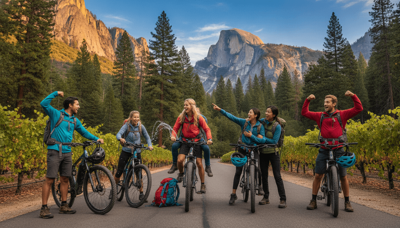 Yosemite & Sonoma County, California, USA