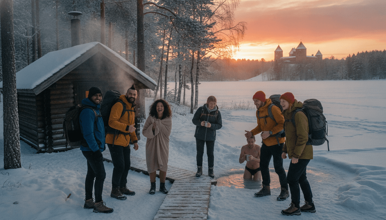 Snow & Saunas in Estonia: Self-Launched Winter Adventure