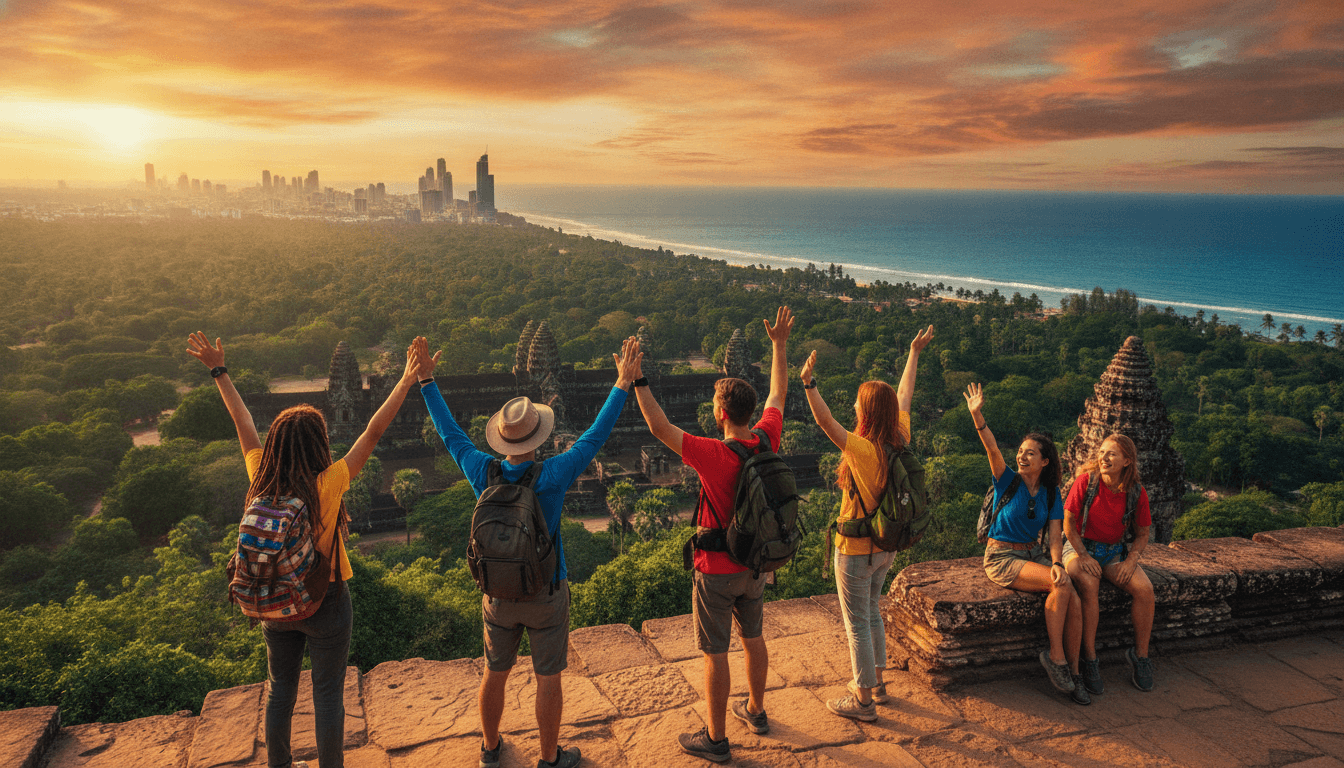 Cambodia to Vietnam: Temples, Koh Rong Beaches & Big City Buzz (Self-Launched)