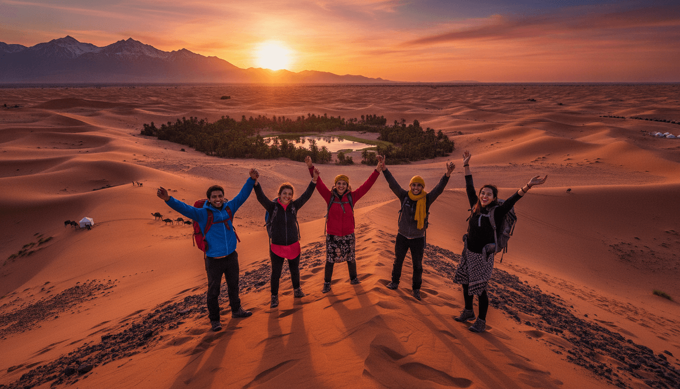 Climb Mount Toubkal & Sleep in the Sahara — Self-Launched