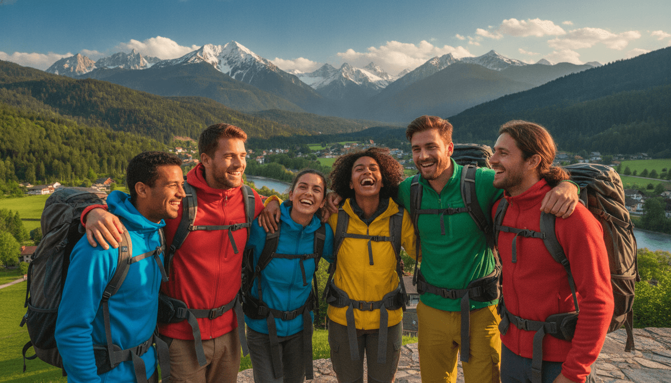 Self-Launched Walking in Southern Bavaria