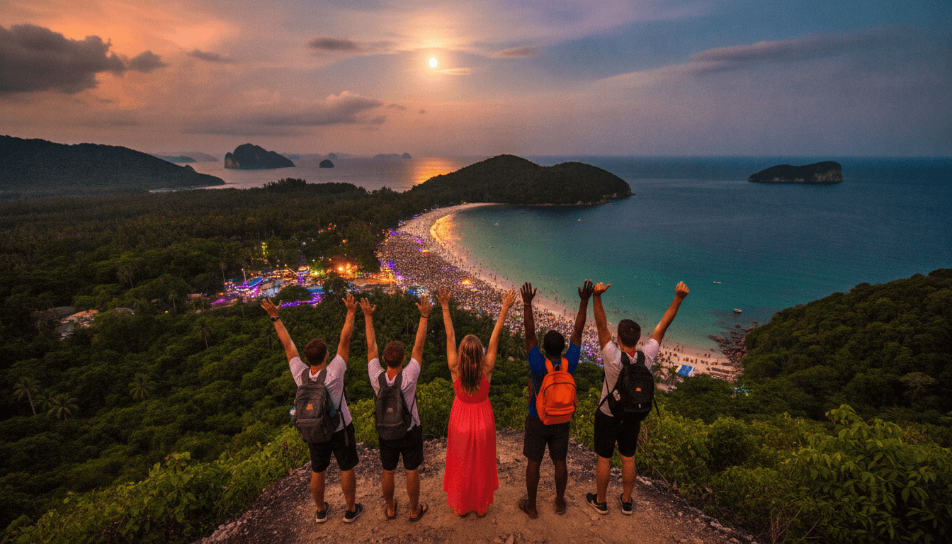 Thailand Full Moon Party: Beach Parties & National Parks — Self-Launched