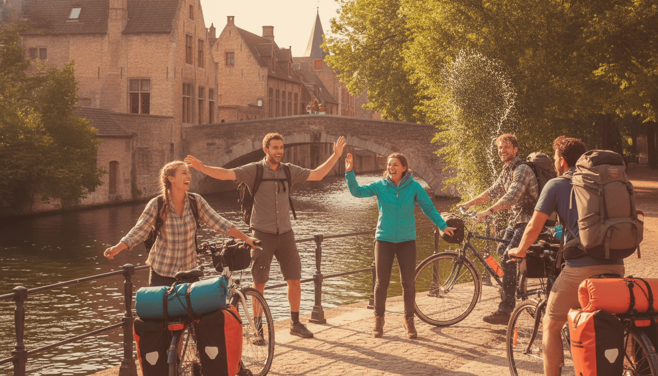 Self-Launched Cycling: Bruges to Amsterdam