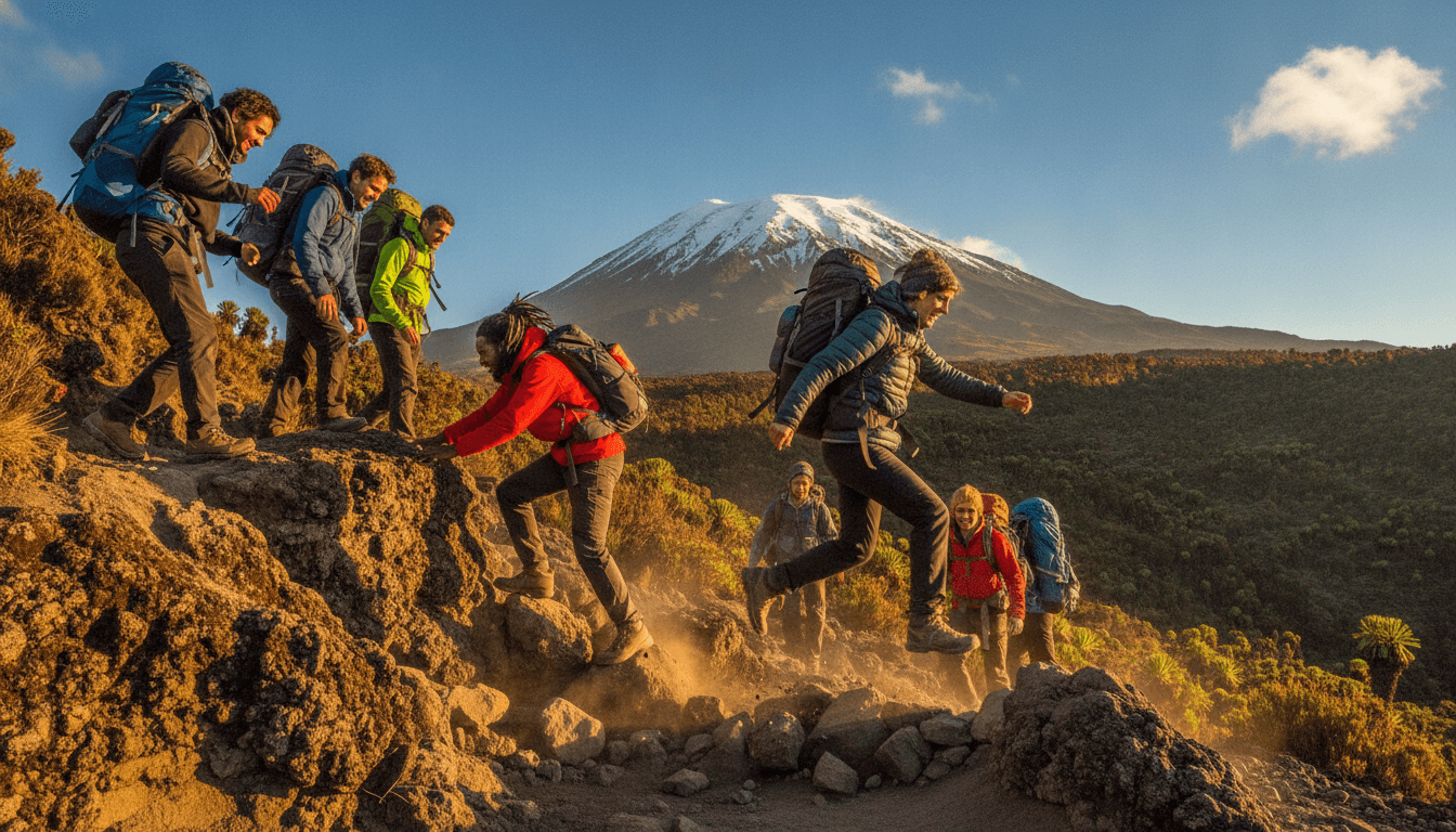 Climb Mount Kilimanjaro via the Machame Route – Self-Launched