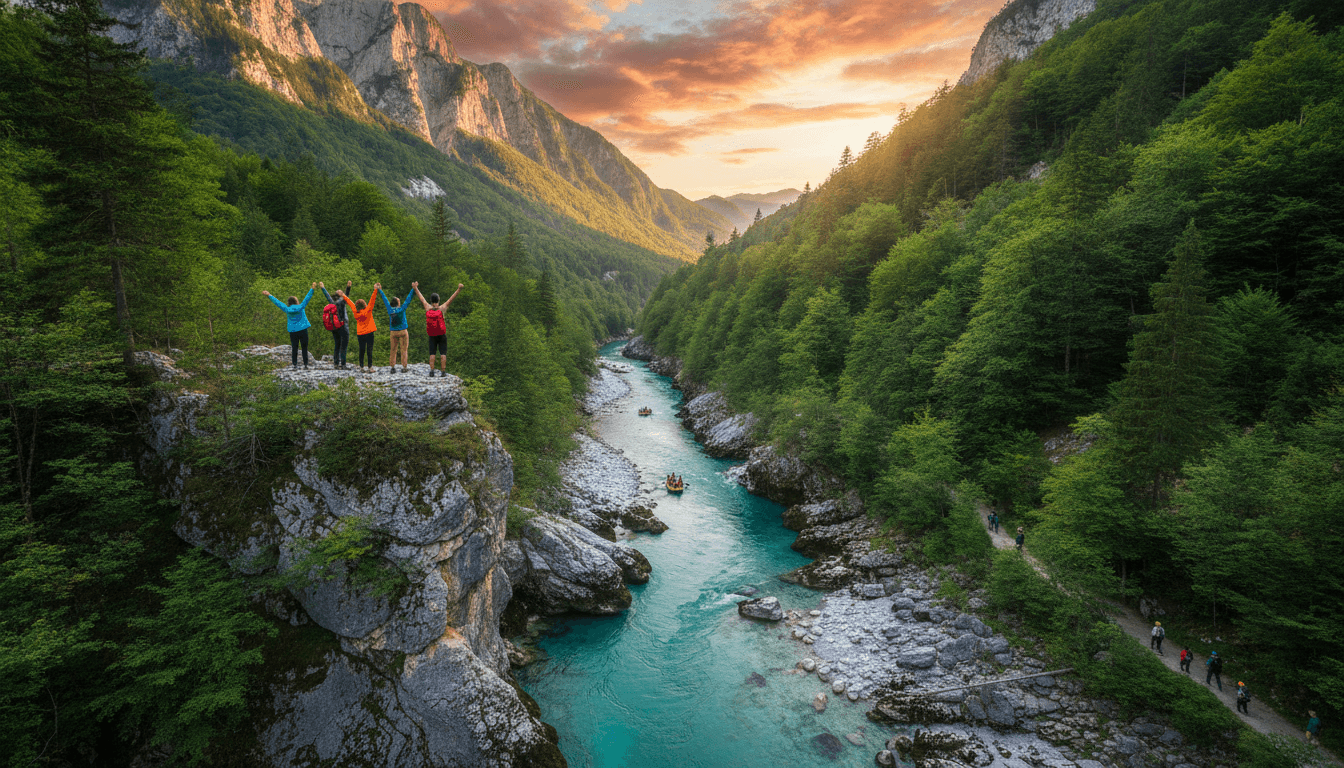 Hike, Canyon and Raft the Slovenian Alps — Self-Launched