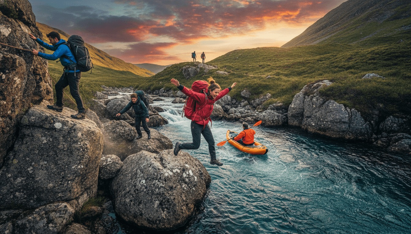 Summit to Sea: Self-Launched Cairngorms Expedition, Scotland