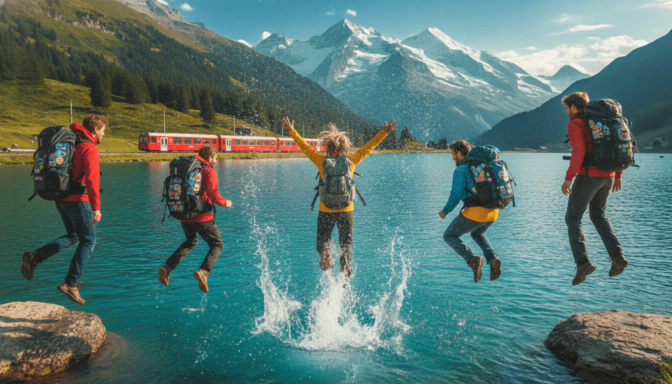Self-Launched 5 Days Swiss Golden Pass Adventure: Zurich to Geneva