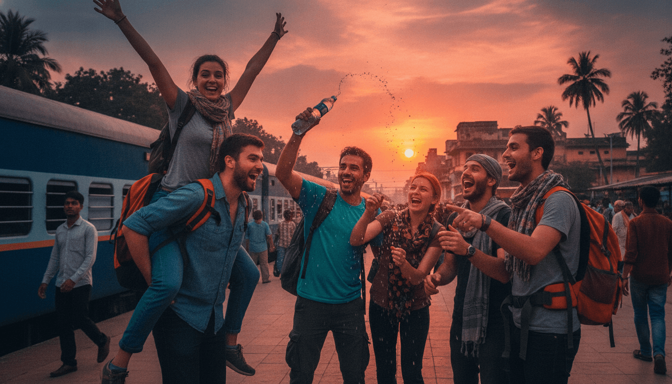 Self-Launched Delhi, Agra & Varanasi by Indian Railway