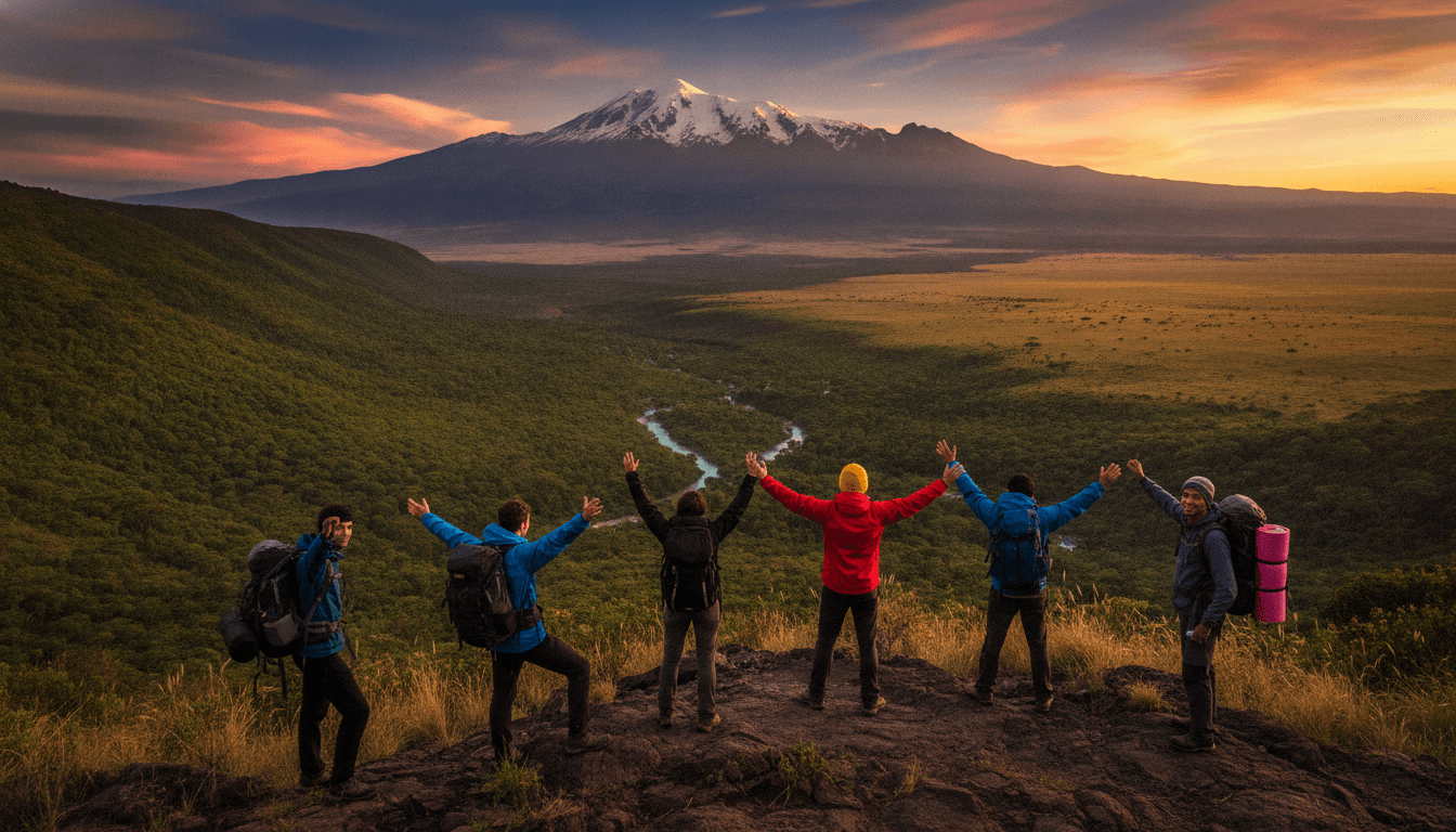 Climb Mount Kenya & Safari in Ol Pejeta — Self-Launched