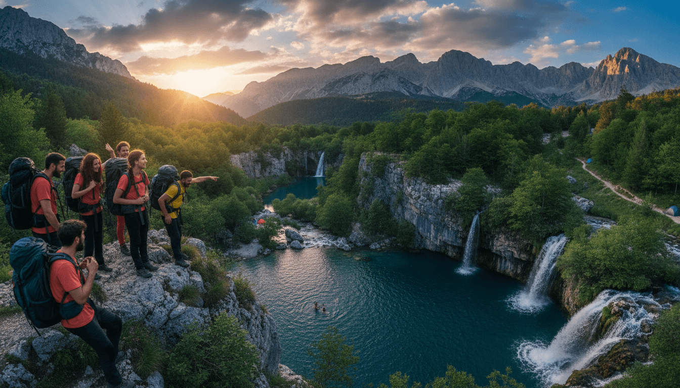 Hike & Wild Swim in the Albanian Alps: Self-Launched