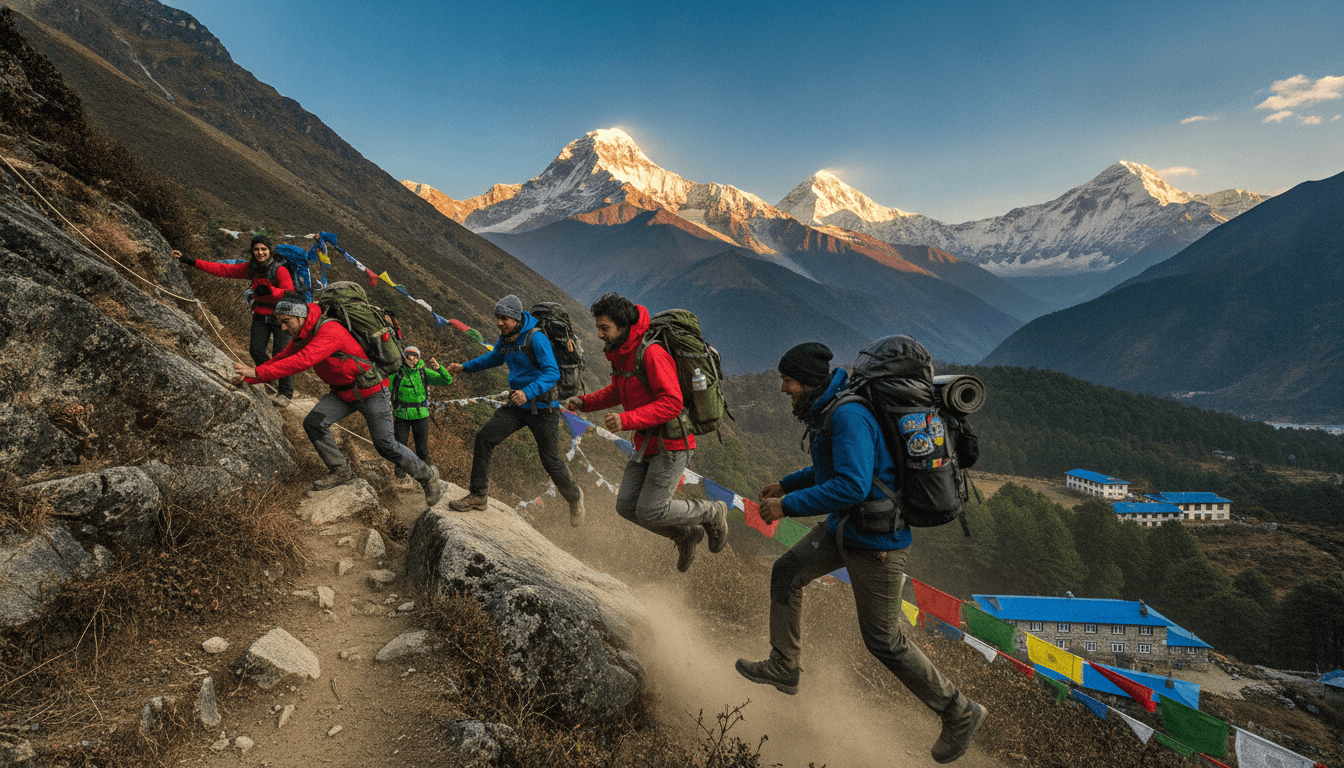 Everest View Trek – Self-Launched: Lukla to Namche Bazaar & Back
