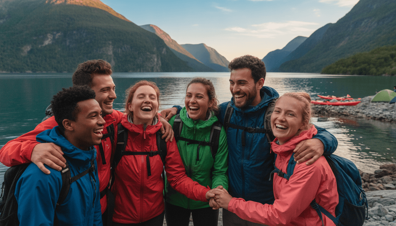 Self-Launched Hike, Kayak & Wild Camp in the Norwegian Fjords