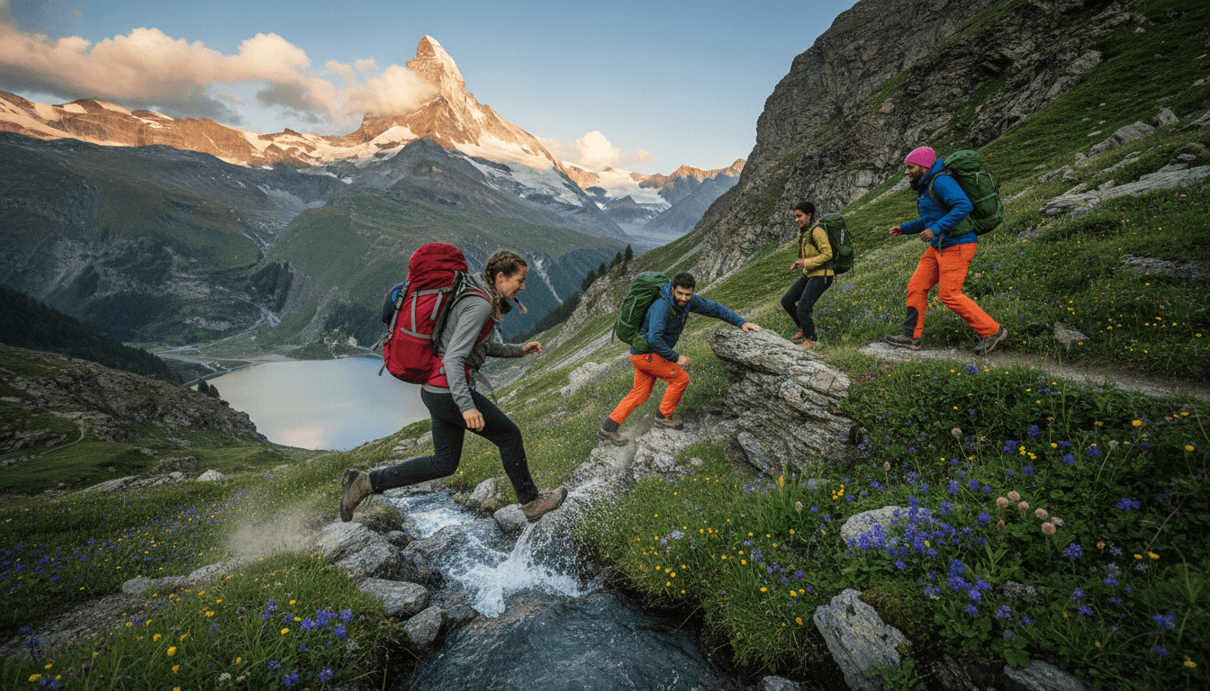 Self-Launched Matterhorn Circuit Trek (Europaweg & Edelweiss Trail)