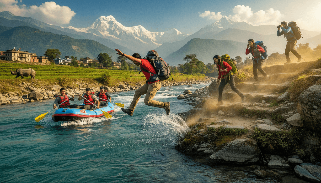Nepal Adventure — Self-Launched (Kathmandu, Pokhara, Ghandruk & Chitwan)