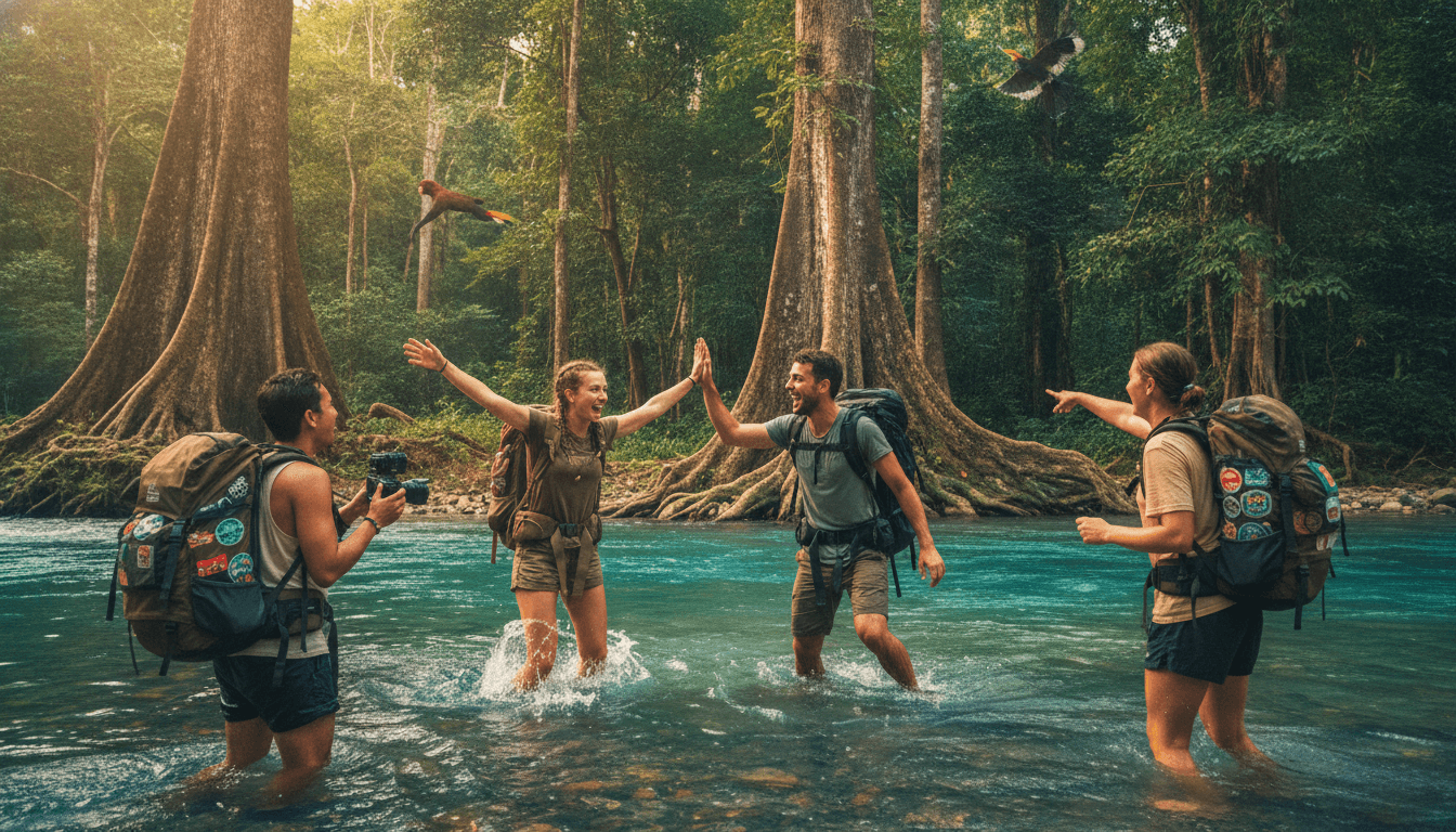 Self-Launched Wildlife Adventure in Borneo
