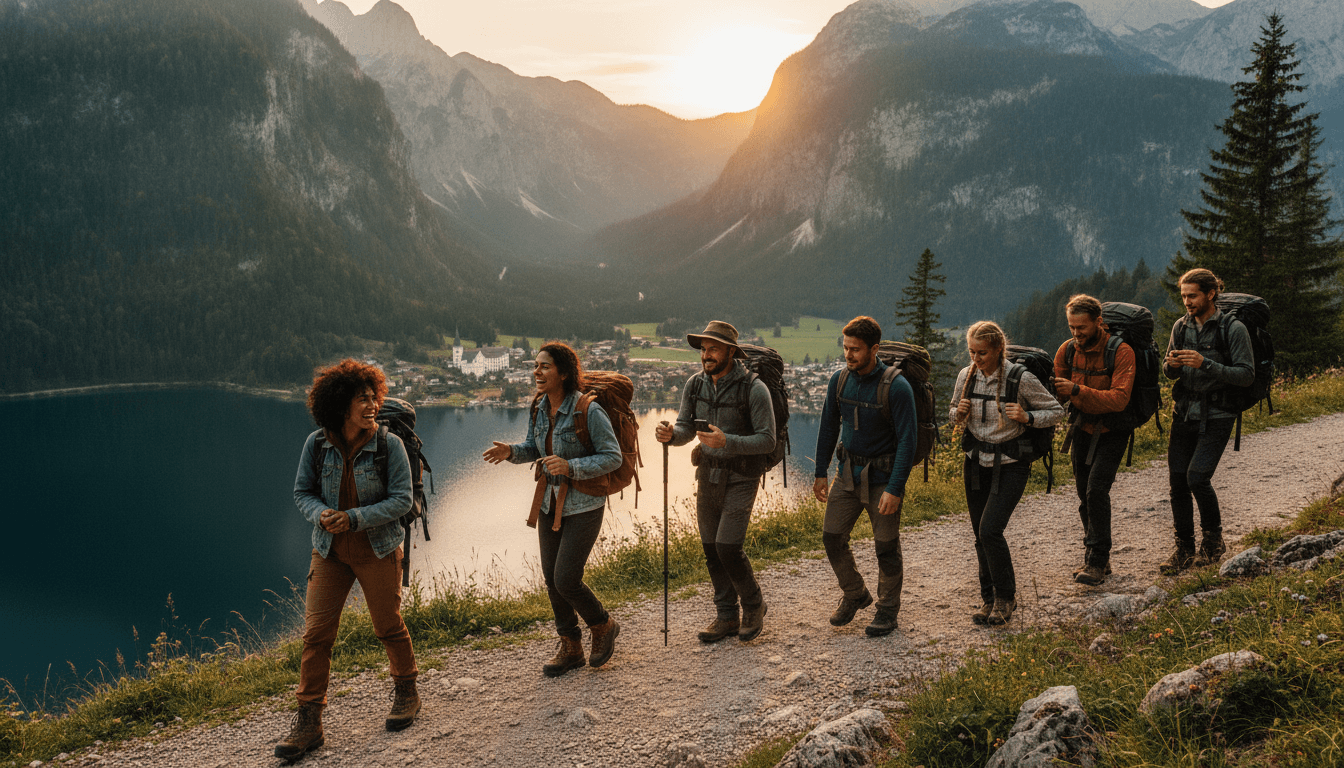 Self-Launched Walking in Austria's Lake District