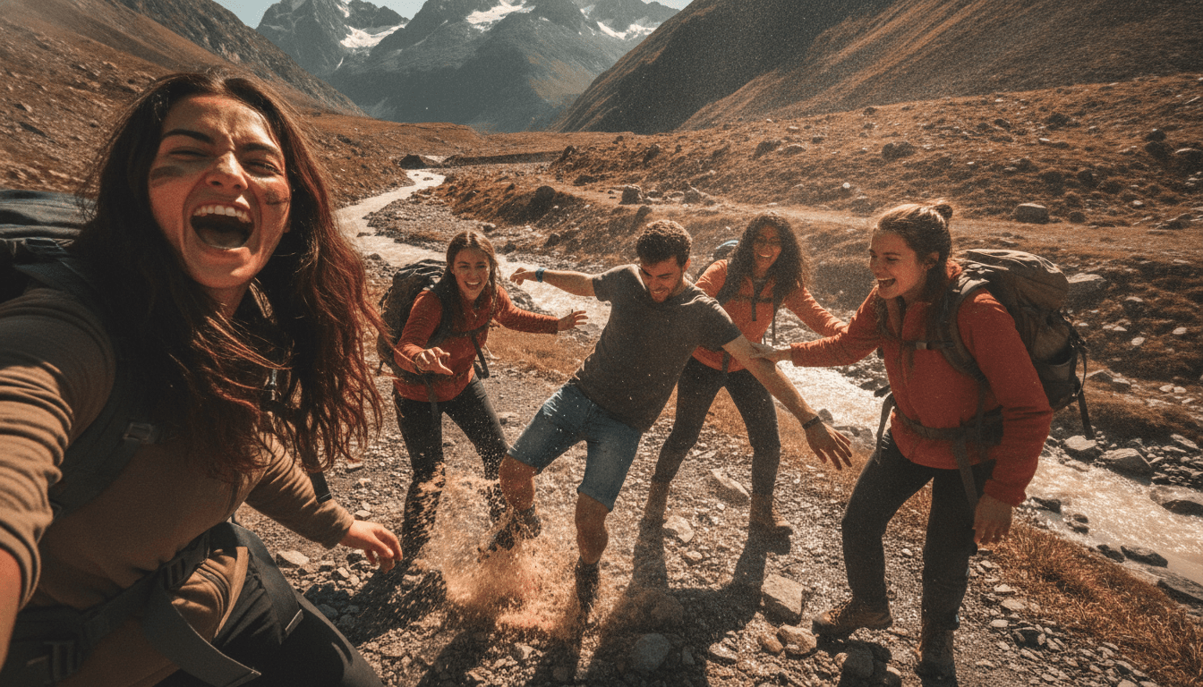 Self-Launched Alpine Walks in the Stubai Valley, Austria