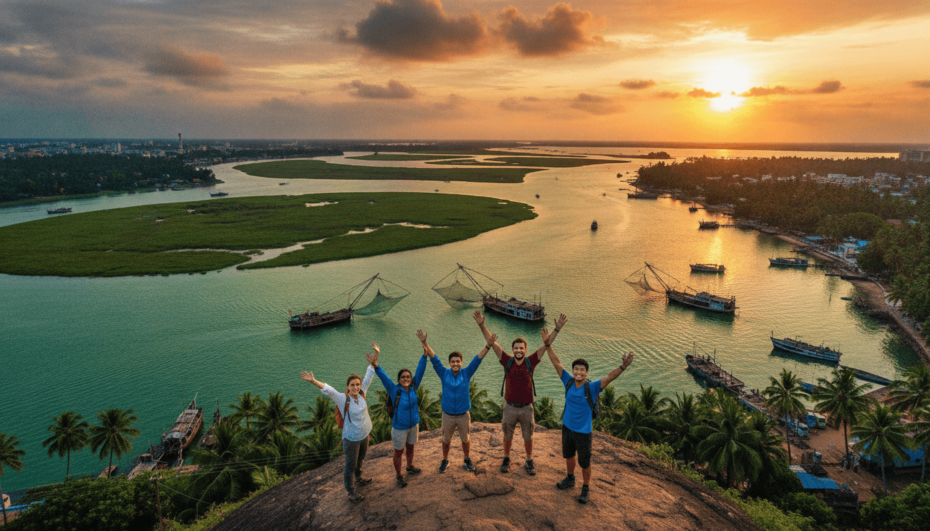 Highlights of India: Self-Launched (Delhi to Vypīn Island)