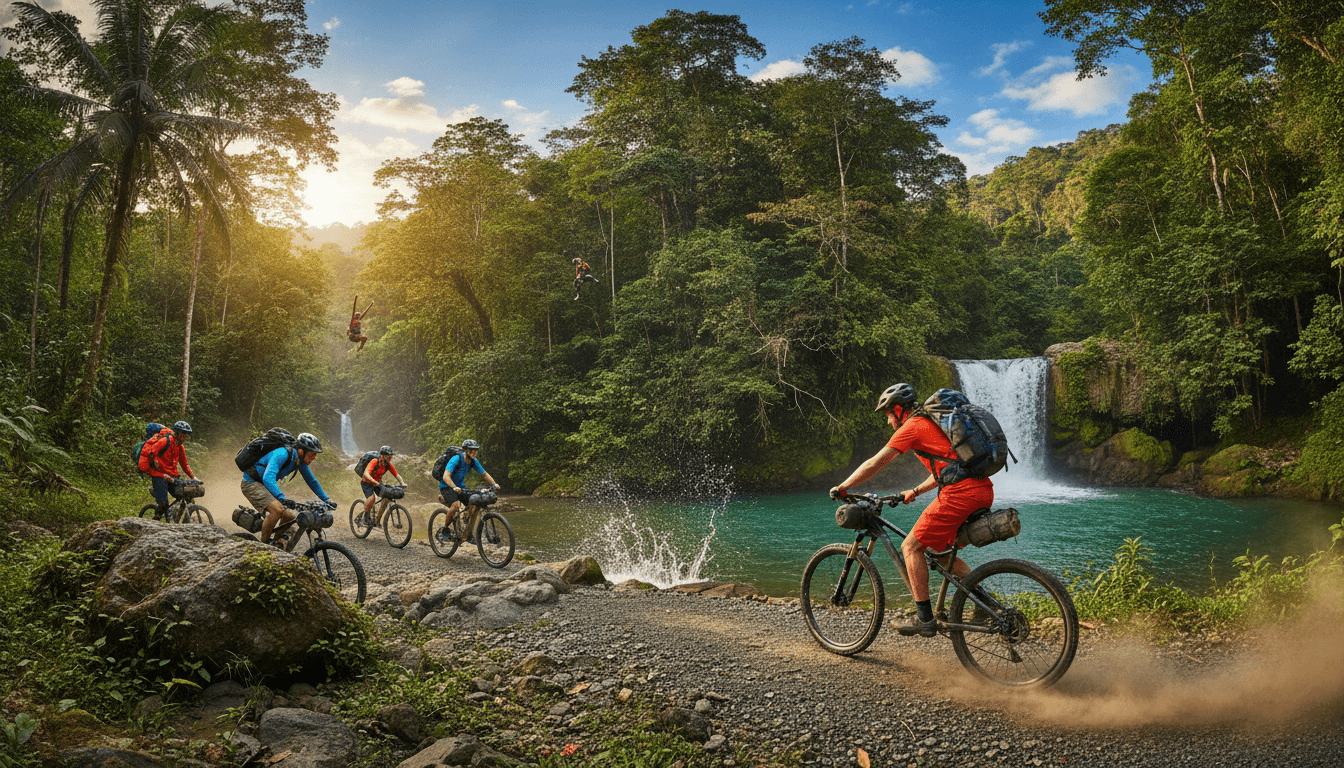Costa Rica Coast to Coast Self-Launched Cycling Adventure