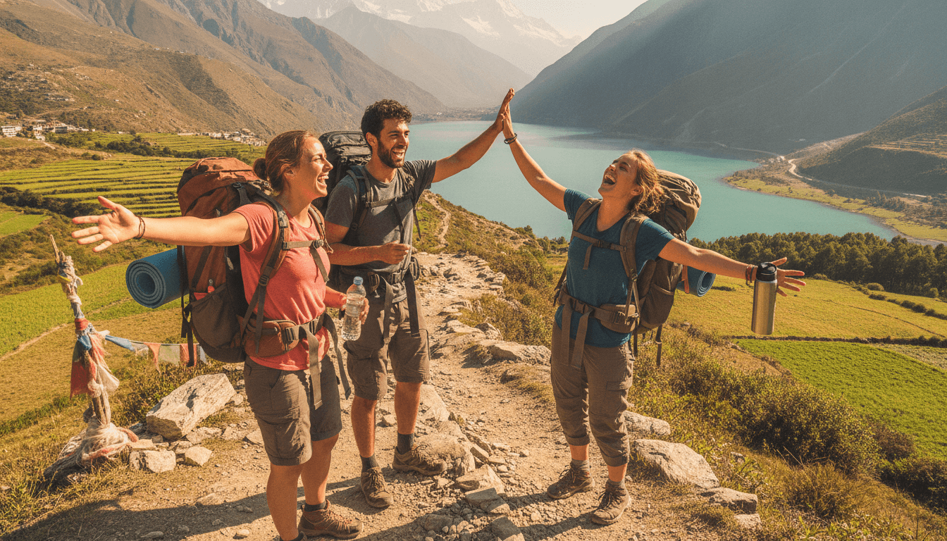 Self-Launched Hiking & Yoga in the Indian Himalayas
