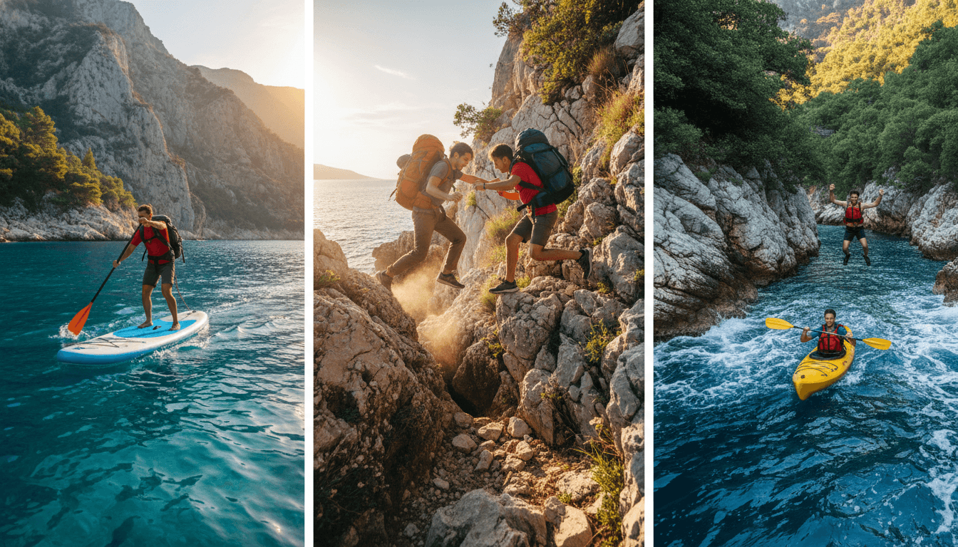 SUP, Hike & Kayak Montenegro's Coast — Self-Launched