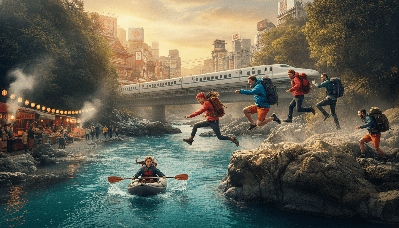 Epic Japan: Speed Trains & Street Food — Self-Launched Edition