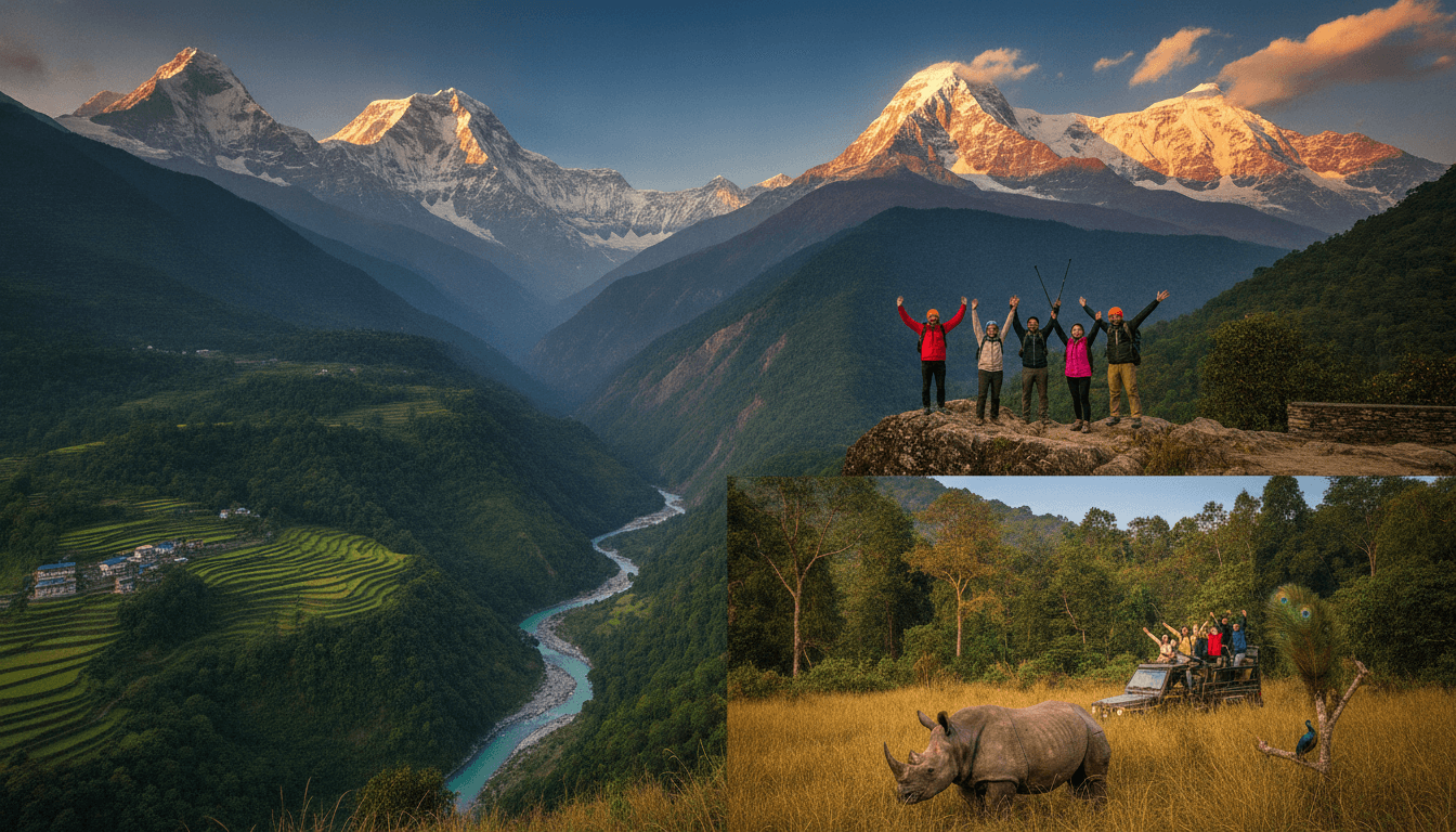 Self-Launched Annapurna Sanctuary Trek & Chitwan Safari